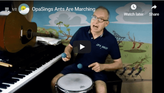 The Ants Go Marching | OpaSings