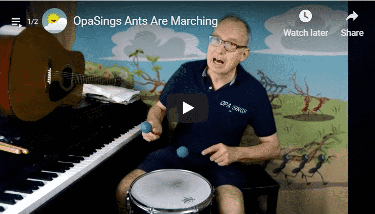 The Ants Go Marching