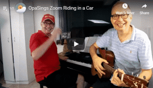 OpaSings - Zoom Zoom riding in a car
