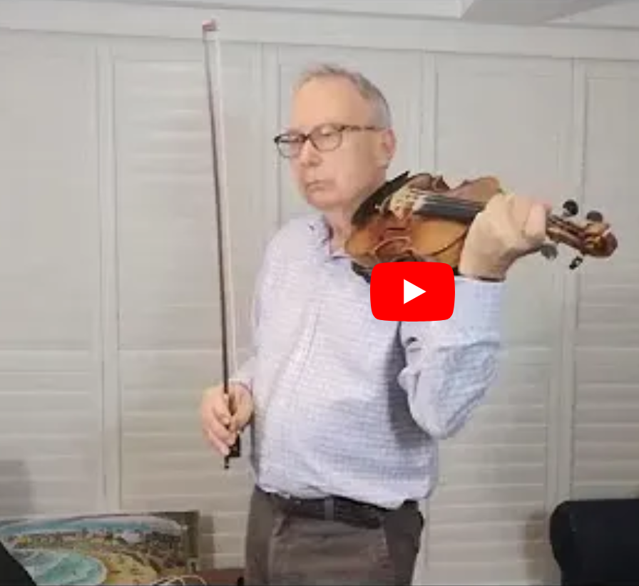 Opa Practising Various Songs